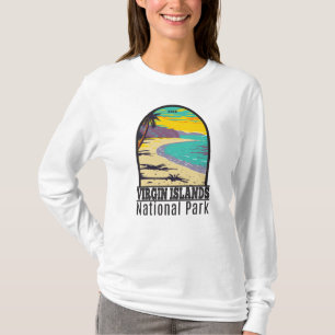 strand van de Maagdeneilanden National Park Trunk  T-shirt