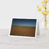 Strand van de Malvarrosa van Valencia, Spanje Kaart (Gele Bloem)