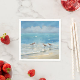 Strand van de Strandlopers Oceaan Servet