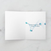 strand van de verblijfs het verbazende verjaardag kaart (Binnen)