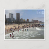 strand van durban briefkaart (Voorkant)