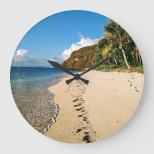Strand van een eiland in Fiji Grote Klok