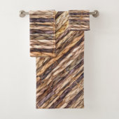 strand van een tropisch eiland, geweven wilgen bad handdoek (Insitu)