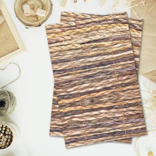 strand van een tropisch eiland, geweven wilgen tissuepapier