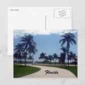 strand van florida briefkaart (Voorkant / Achterkant)
