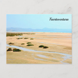 strand van Fuerteventura - briefkaart