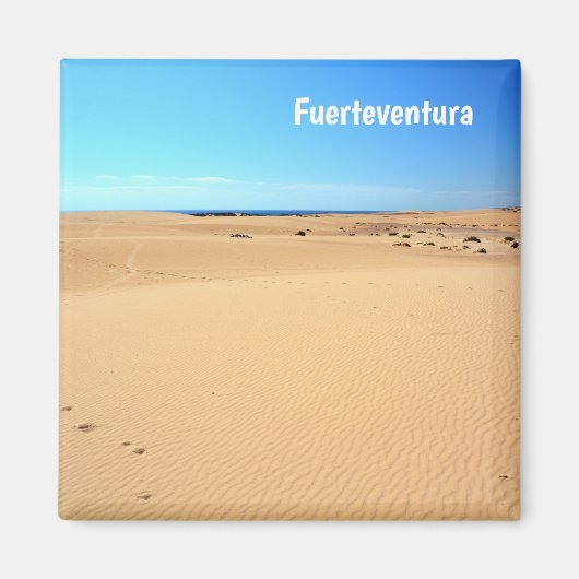 strand van Fuerteventura Magneet (Voorkant)