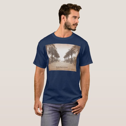 strand van Hermosa T-shirt (Voorkant volledig)