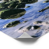 strand van het oude Man - San Onofre State Beach Poster (Hoek)