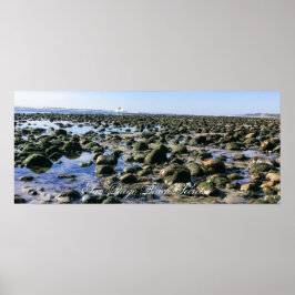 strand van het oude Man - San Onofre State Beach Poster