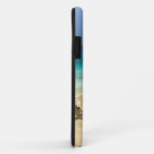 strand van het tropische eiland Paradise Case-Mate iPhone Case (Achterkant/rechts)