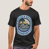 Strand van La Dique Seychelles T-shirt (Voorkant)