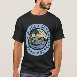 Strand van La Dique Seychelles T-shirt