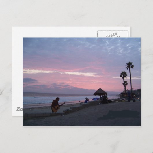 strand van laguna briefkaart (Voorkant / Achterkant)