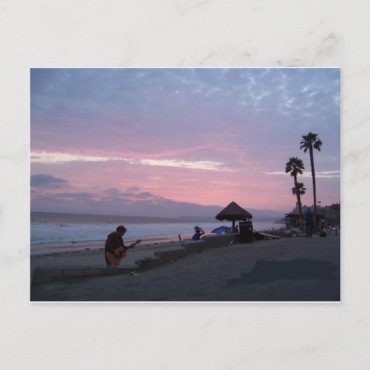 strand van laguna briefkaart (Voorkant)