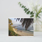 strand van laguna briefkaart (Staand voorkant)