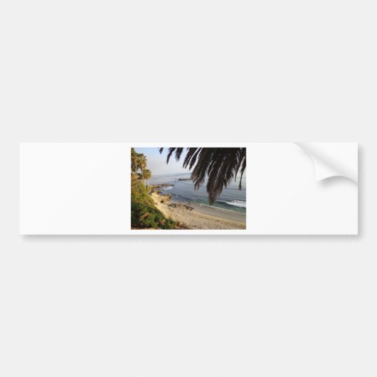 strand van laguna bumpersticker (Voorkant)