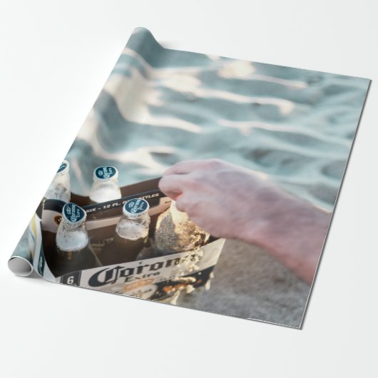 strand van Laguna Cadeaupapier (Uitgerold)