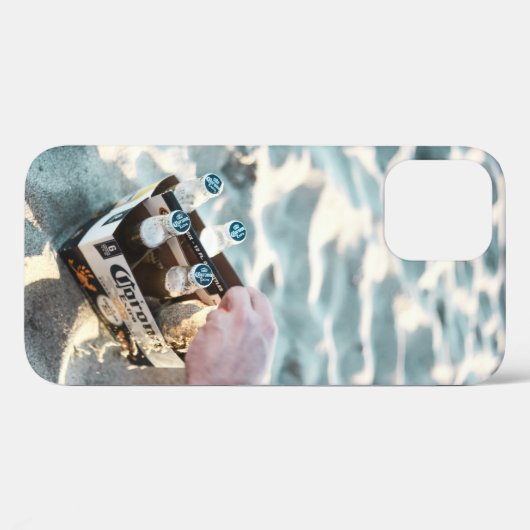 strand van Laguna Case-Mate iPhone Case (Achterkant (horizontaal))