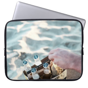 strand van Laguna Laptop Sleeve