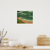 strand van Le Pouldu 1889 Poster (Keuken)