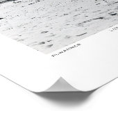 strand van Long Island - 1974 Poster (Hoek)