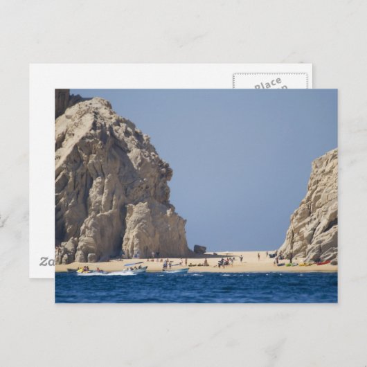 strand van Lovers Briefkaart (Voorkant / Achterkant)