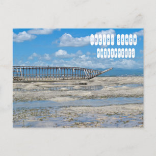Strand van Mactan in Cebu Filipijnen Briefkaart