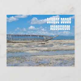 Strand van Mactan in Cebu Filipijnen Briefkaart