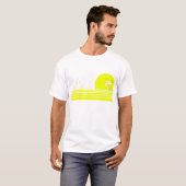 strand van miami t-shirt (Voorkant volledig)