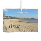 strand van Moulin-Blanc in Brest Luchtverfrisser (Achterkant)