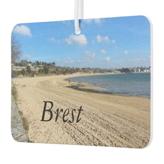 strand van Moulin-Blanc in Brest Luchtverfrisser (Links)