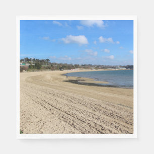strand van Moulin-Blanc in Brest Servet