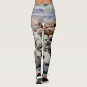 strand van natuurlijke kebbelstenen leggings (Achterkant)