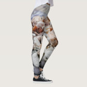 strand van natuurlijke kebbelstenen leggings (Rechts)