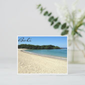 strand van nusa dua briefkaart (Staand voorkant)