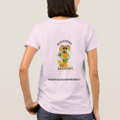 strand van oceanside t-shirt (Achterkant)