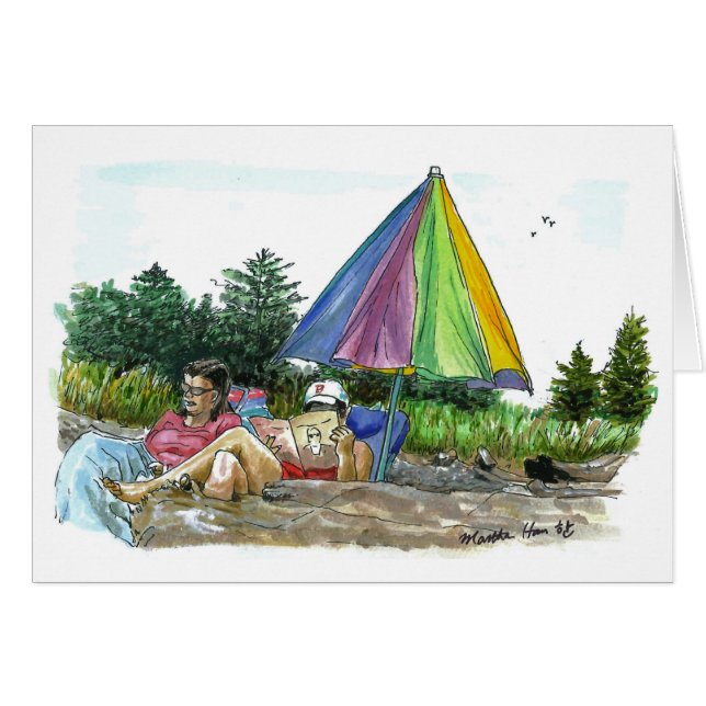 strand van Oregon (Voorkant Horizontaal)