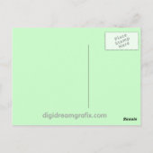 strand van Panama City Briefkaart (Achterkant)