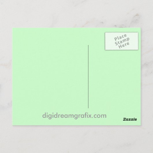 strand van Panama City Briefkaart (Achterkant)