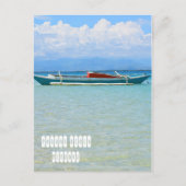 Strand van Pandan in Mindoro Filipijnen Briefkaart (Voorkant)