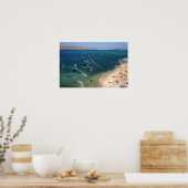 strand van Paros Kite Poster (Keuken)