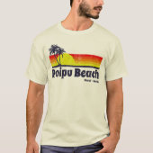  strand van Poipu T-shirt (Voorkant)