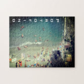 strand van portofino legpuzzel (Horizontaal)