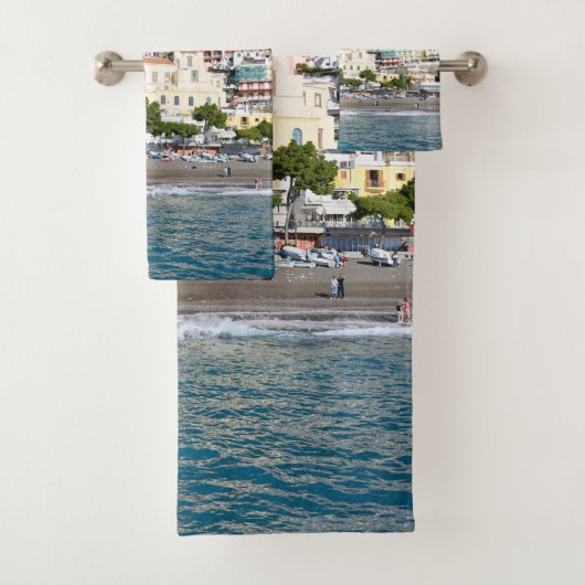 Strand van Positano Marina Grande 1 Bad Handdoek (Insitu)