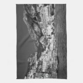 Strand van Positano Marina Grande 1 - BW Theedoek (Verticaal)