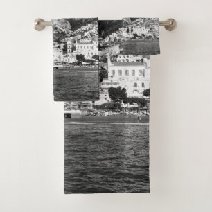 Strand van Positano Marina Grande 2 - BW Bad Handdoek