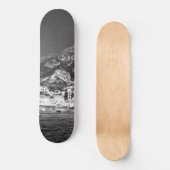 Strand van Positano Marina Grande 2 - BW Persoonlijk Skateboard (Voorkant)