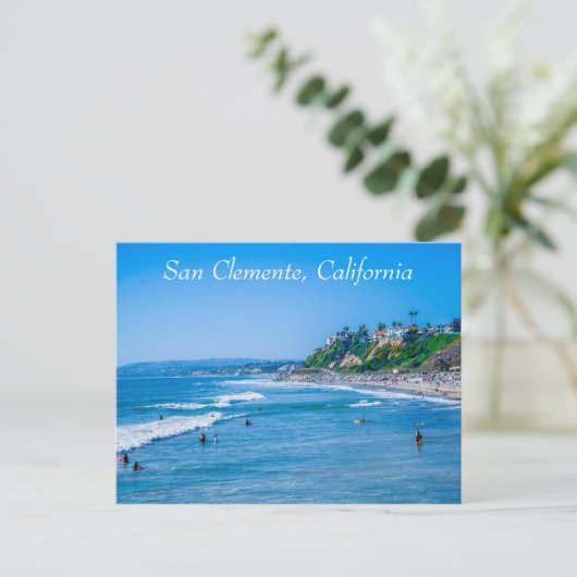 Strand van San Clemente Briefkaart (Staand voorkant)
