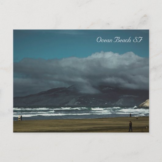 Strand van San Francisco Briefkaart (Voorkant)